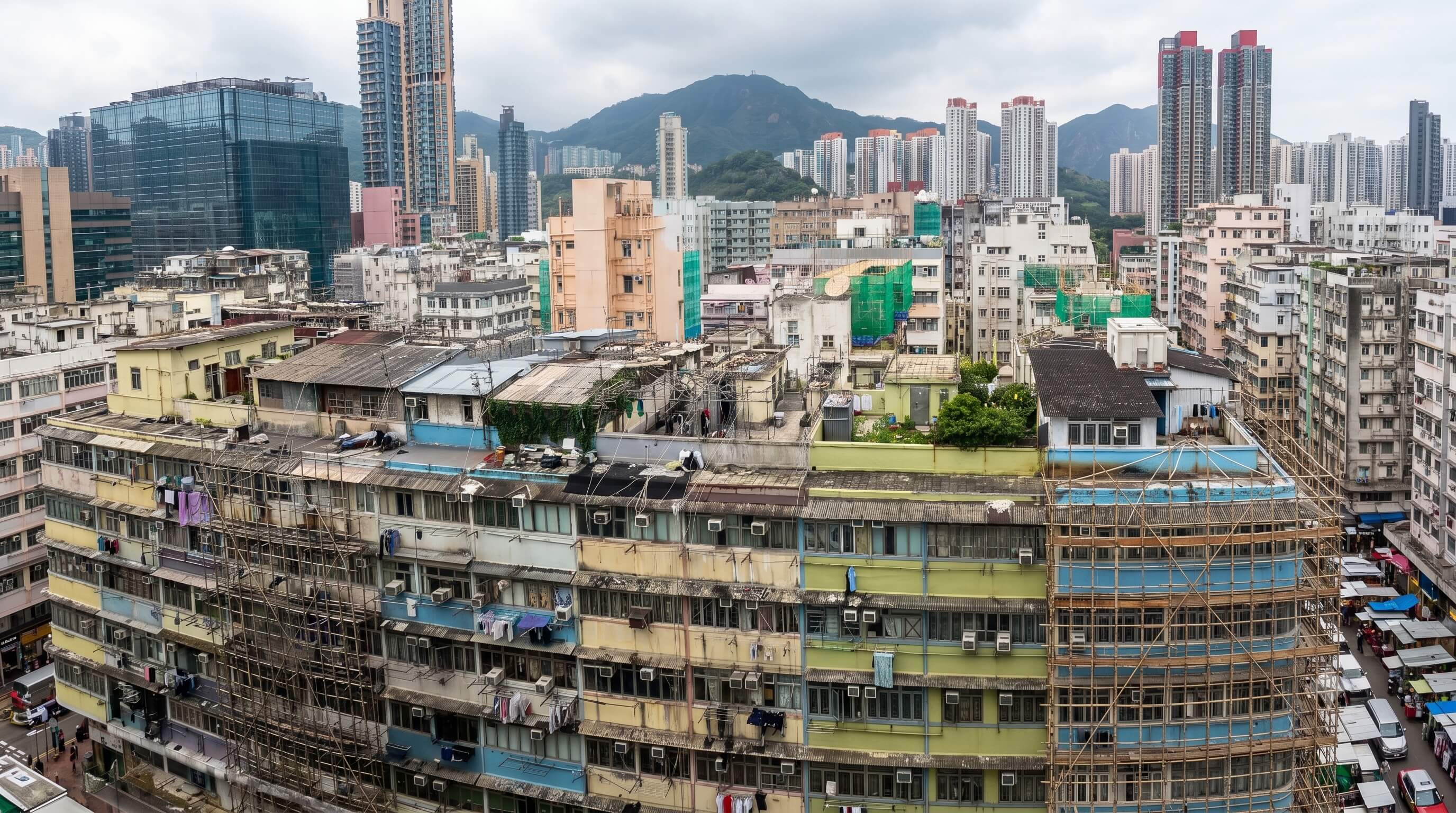 Dark Side of Hong Kong Caged Homes Walking Tour