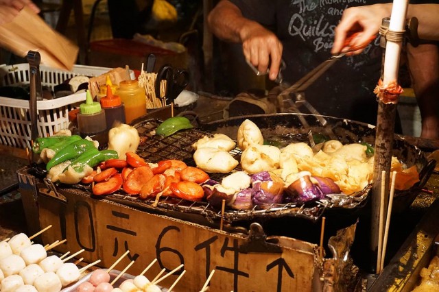 Don't miss out on the street food at night if you stay overnight