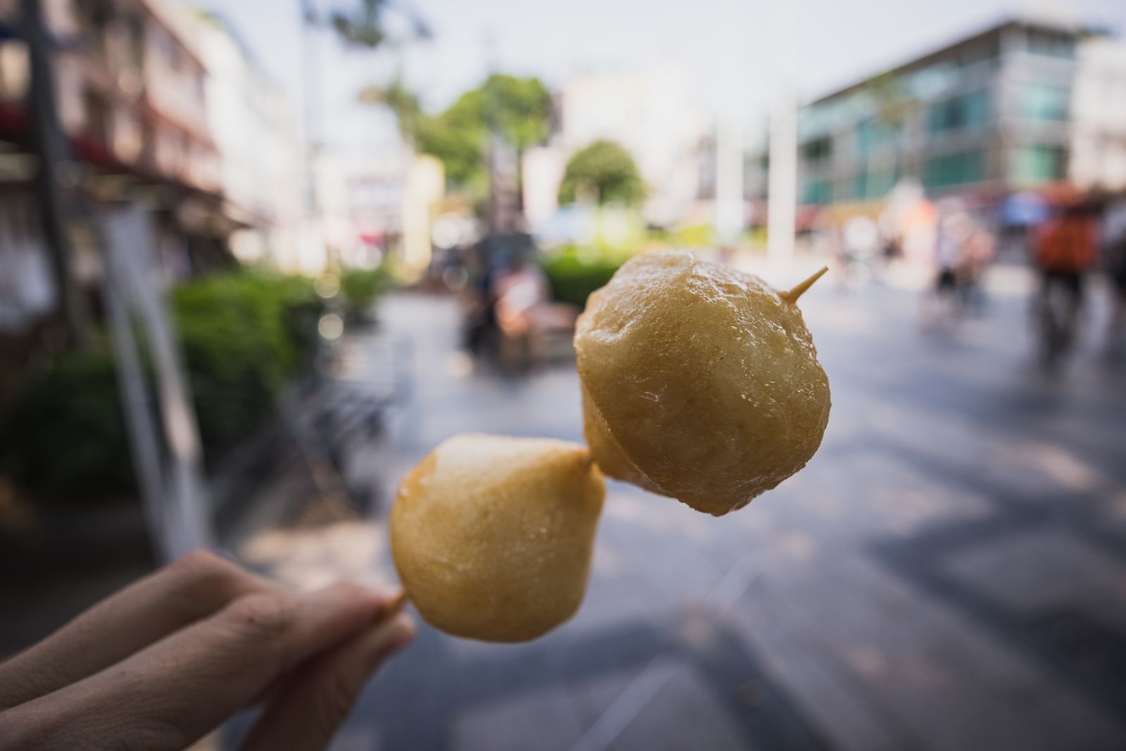 The biggest fishball can be be found in Cheung Chau