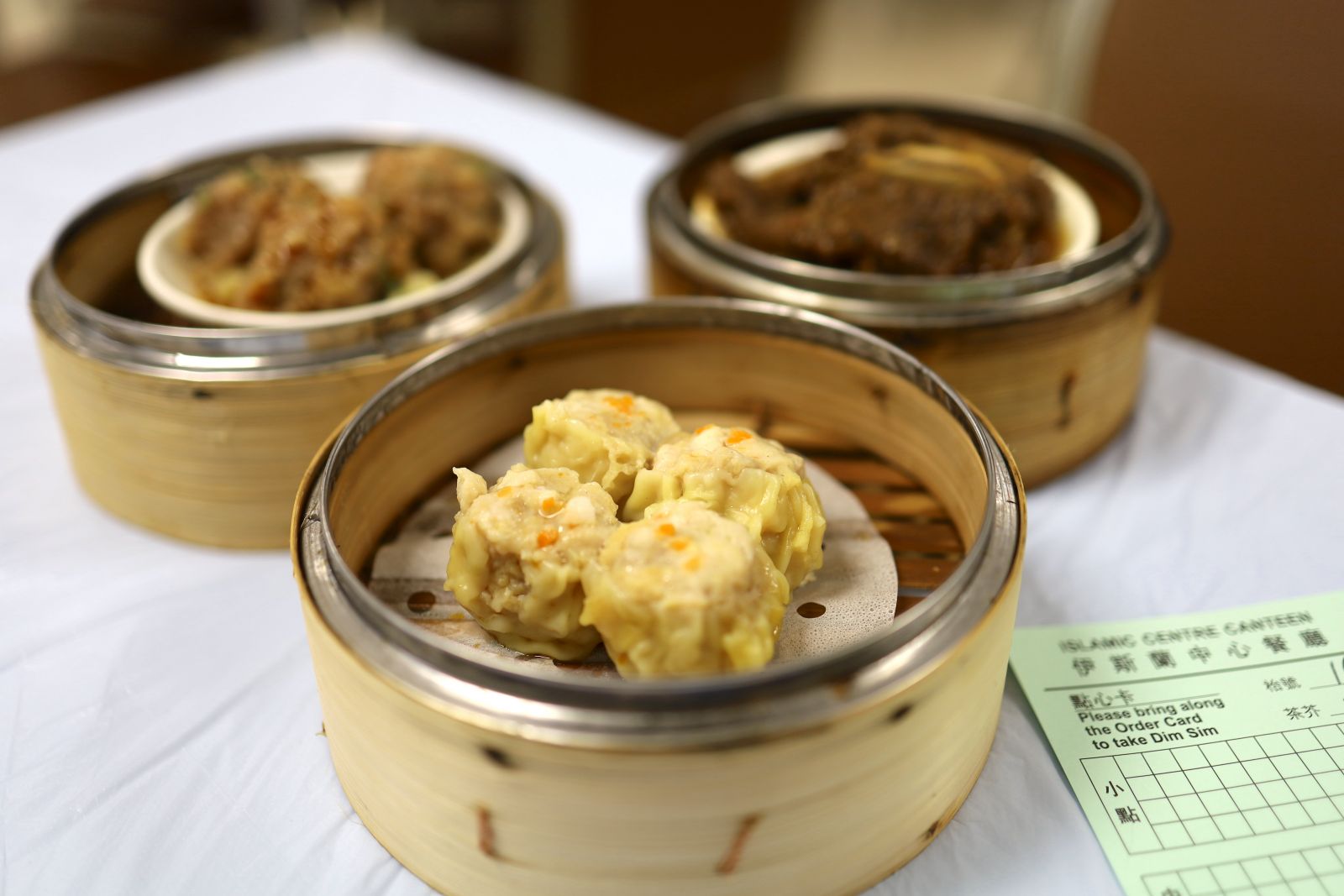 Keep an eye out for when the dimsum station is replenished from the kitchen.