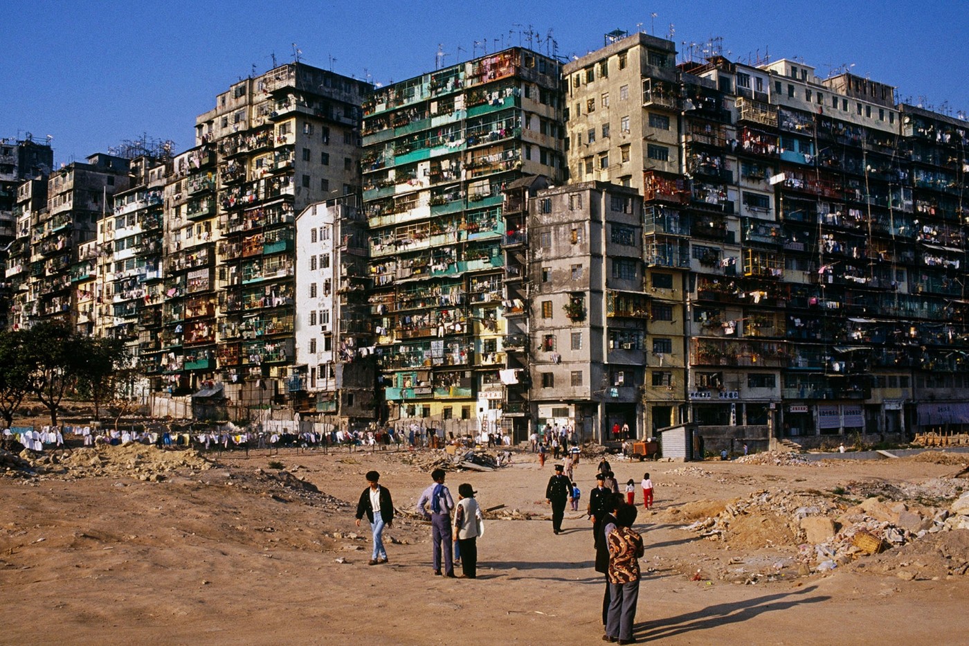 Kowloon Walled City in 1980s