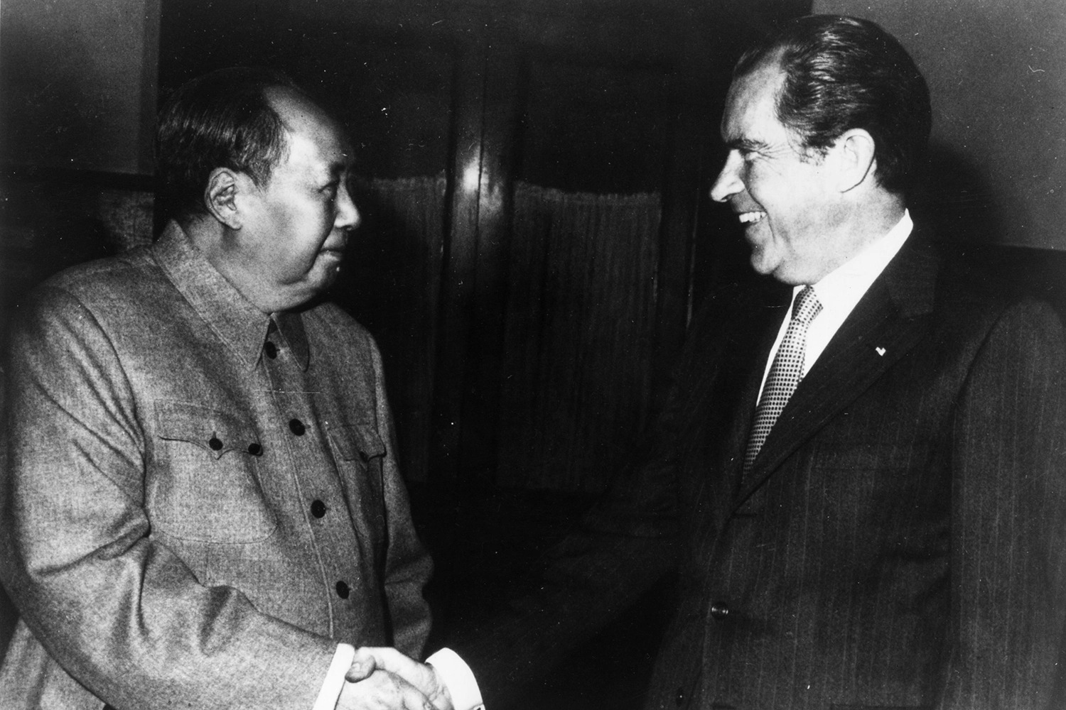 Nixon's visited China in 1972. Credit: Getty Image