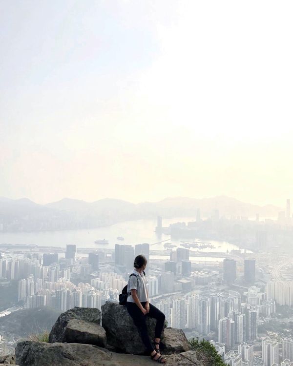 Panoramic View at the top of Kowloon 