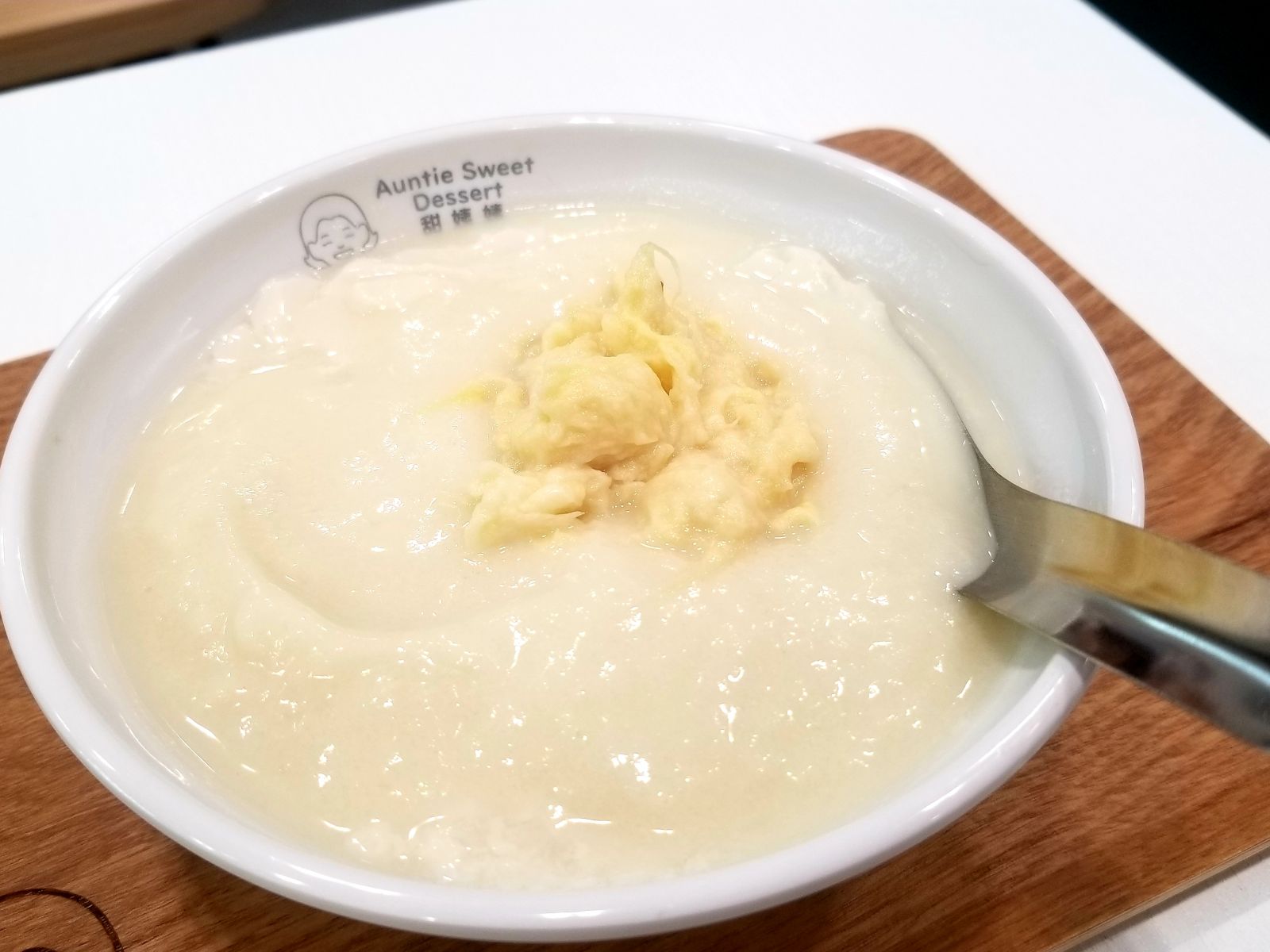 Durian Tofu Pudding Jelly